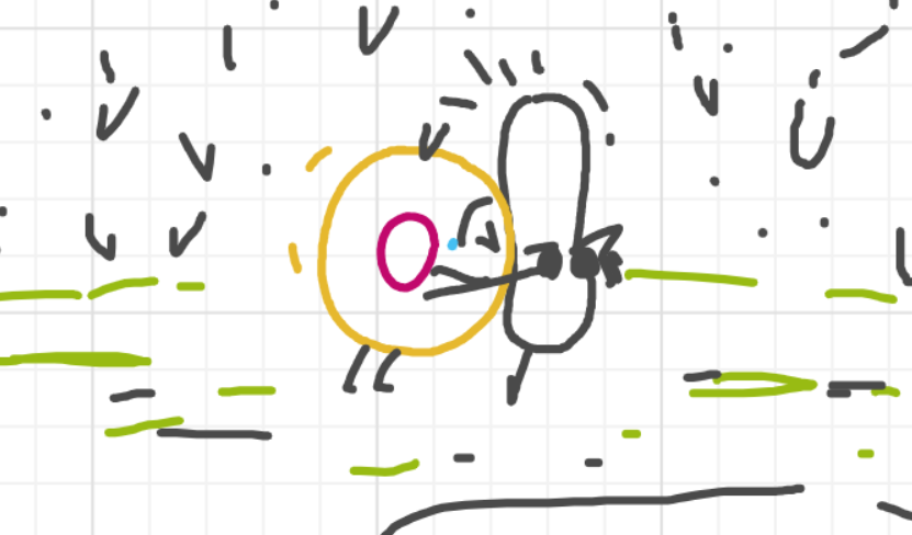 A panel from I've Been Everywhere, Man, episode nine of the Board Boards object show by Furretwalk/WalkingFurret.